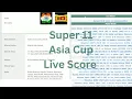 Asia Cup live score website make How to make live cricket score website using API