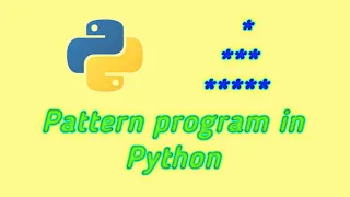 Pattern program in Python Xmas tree pattern program in python