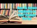 PBCSD Student Tutorial - How to locate MackinVia in the Portal