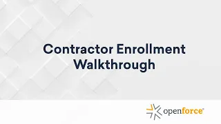 Openforce Mobile Onboarding