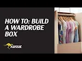 How to Build a Wardrobe Box for Moving - Step-by-Step Guide