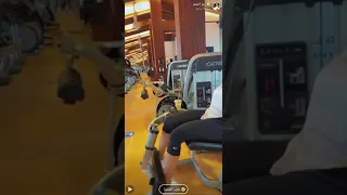 ريم النجم تمارس الرياضه 