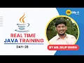 JAVA Real Time Training - Day 28 Control Statements In Java By Dilip IT Academy