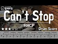Download Lagu Can't Stop - Red Hot Chili Peppers DRUM COVER