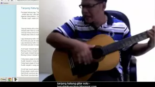 belajar gitar otodidak tanjung katung iyeth bustami lagu melayu deli gitar solo rentak melayu