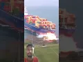 Cargo Ship Collides with Soccer Field