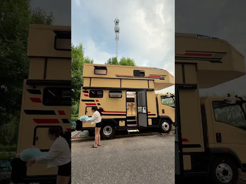Two-story villa, you can stay on whichever floor you like. #RV #RVTravel #RVLifestyle #RVRental