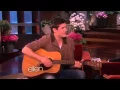 Zac efron sings for ellen for her birt ay
