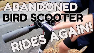 Abandoned Bird Scooter now works like a regular scooter