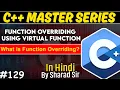 Function Overriding Using Virtual Function in C C Tutorial Tpoint Tech