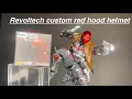 Amazing yamaguchi Arkham knight custom red hood helmet comic look tutorial