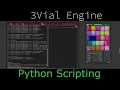 Python Scripting Editor in 3Vial Engine