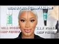 E L F POWER GRIP PRIMER VS MILK HYDRO GRIP SIDE BY SIDE COMPARISON ARIELL ASH