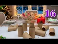 16 New Beautiful Decoration ideas from Empty Rolls DIY Christmas craft idea 52