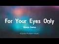 Sheena Easton - For Your Eyes Only (Lyrics)