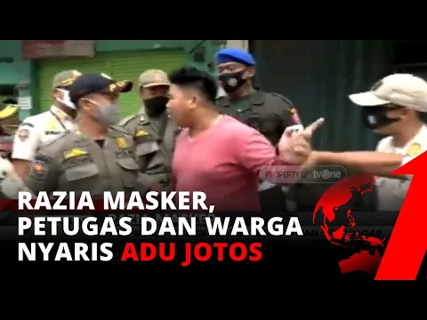 Adu Mulut, Petugas vs Pelanggar Gara-gara Tak Pakai Masker Saat Berkendara | tvOne