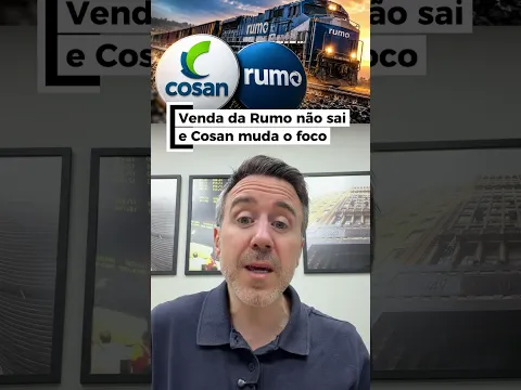 CSAN3 desiste de vender a RAIL3 e vai tentar outra empresa do grupo! #bolsadevalores
