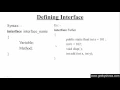 119 Defining Interface in Java Programming Hindi