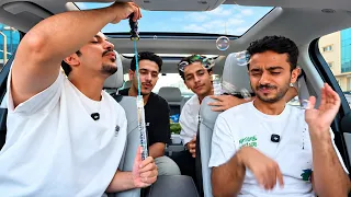 بث تحديات في السيارة IRL