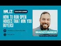 Realtor Coaches Corner How to Run Open Houses That Win You Buyers Bradley Hanson