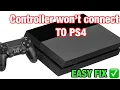 PS4 Controller won t connect to PS4 - How To Fix HOW TO CONNECT PS4 CONTROLLER TO PS4 WORKS 100