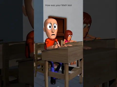 Math test ! (4k memes) #shorts #cartoon