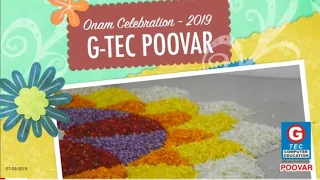 g tec poovar onam celebration 2019