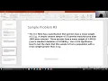 MATH 2133 Sample StatDisk Assignment 3 2021