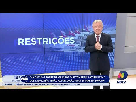 Paulo Alceu: “Há dúvidas sobre brasileiros que tomaram a CoronaVac”