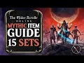 ESO Mythic Items Guide How to Get All of the 15 Mythic Item Sets