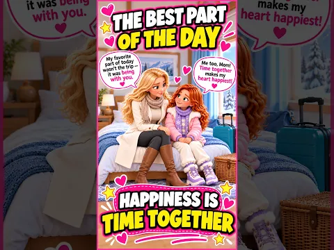 Easy English Conversation for Beginners l The Best Part of the Day - Happiness Is Time Toget