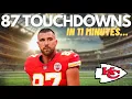 All 87 Travis Kelce Career Touc owns Pre Taylor Swift