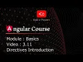 Angular Course 3 11 Directives Introduction
