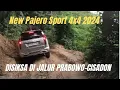 Lagu Menguji Pajero Sport 4x4 2024 di Medan Offroad Jalur Prabowo-Cisadon
