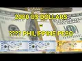 2000 Dollars to Philippine Peso - 2000 Dollar convert to Philippine Peso