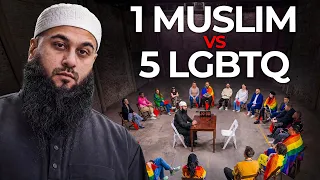 1 Muslim vs 5 LGBTQ (HEATED DEBATE)
