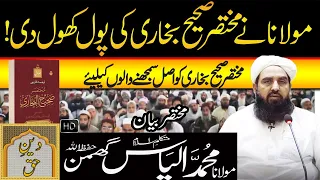 mukhtasar sahih bukhari molana ilyas ghuman bayan 
