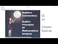Chapter 02 Exercise 16 - Baby Rudin