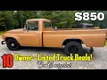 Craigslist Finds 10 Awesome Pickup Trucks for Sale by Owner