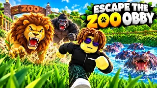 I Tried to Escape the Zoo in Roblox… BUT THE ANIMALS CHASED ME! 😱🦁