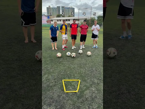 1, 2, 3, 4, 5?)⚽️ #shorts #football #Soccer #guess #who