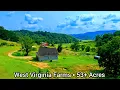 West Virginia Farms For Sale 53 Acres Livestock Property in Asbury West Virginia Land For Sale