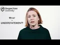 What is Understatement A Literary Guide for English Students and Teachers