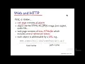 Lecture 7 DCCN Web HTTP HTTP Request HTTP Response