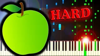 BAD APPLE Piano Tutorial  BAD APPLE Piano Tutorial