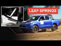 Pedders Parabolic Leaf Springs vs Constant Load Multi-leaf Springs