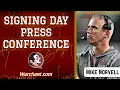FSU Football Mike Norvell on special instant impact signing class recruiting Warchant TV