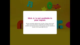 What happens if you go to the OLDER Nick Nick Jr apps in 2024