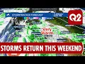 Q2 Billings Area Weather Warm To Hot This Week with Daily Storms Possible