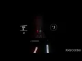 Me playing Beat Saber Video 1 Easy Mode part 1